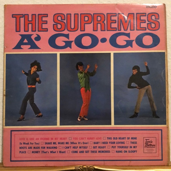 The Supremes A' Go-Go Vinyl Lp '66